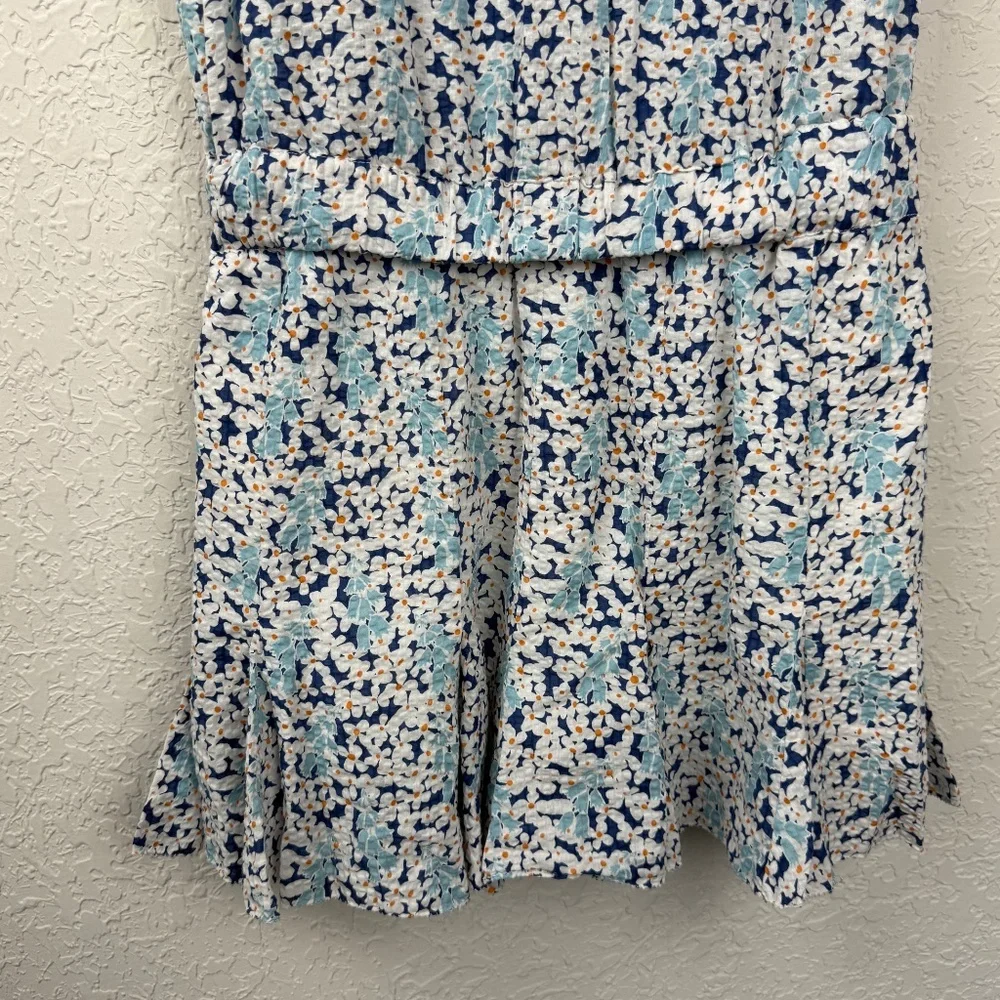 *We Are Sundays Womens Indigo Blue Floral Harley Romper Small - Picture 11 of 14